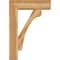 Ekena Millwork Legacy Block Rough Sawn Bracket w/ Offset Brace, Western Red Cedar, 8"W x 28"D x 40"H BKT0806X28X40LEC05RWR - alternate 2
